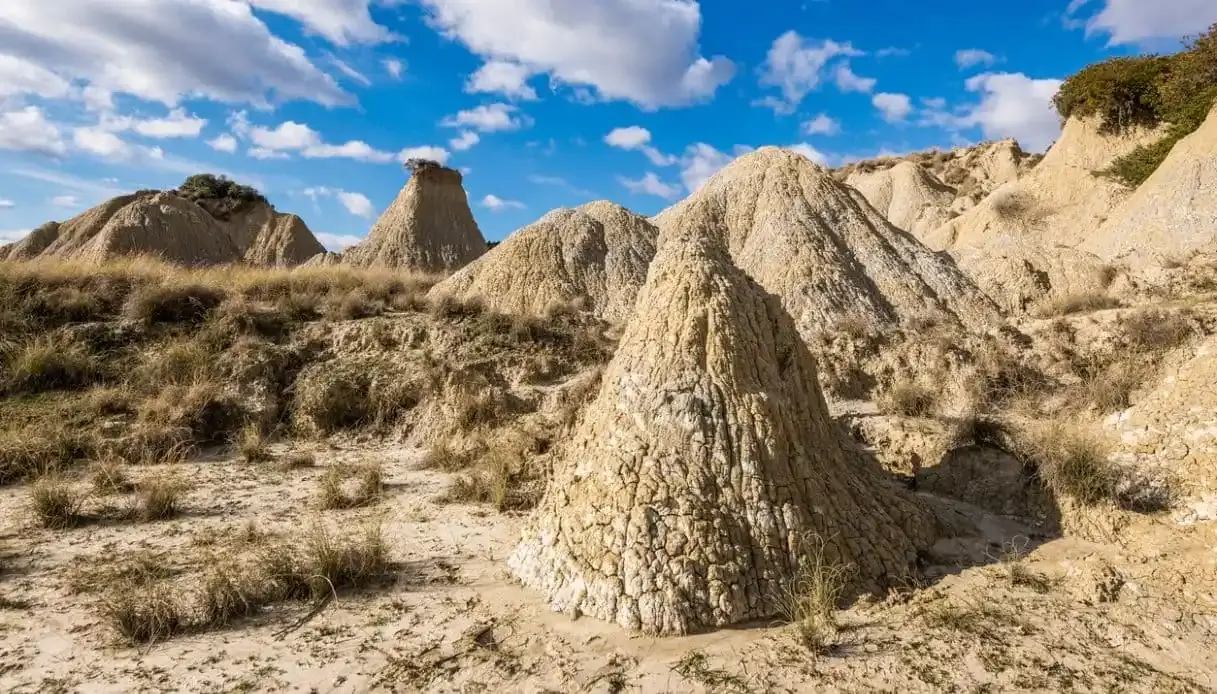 I calanchi di Aliano modellati dall'erosione dell'argilla